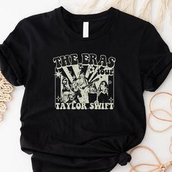 the eras tour concert swiftie albums tshirt, era t