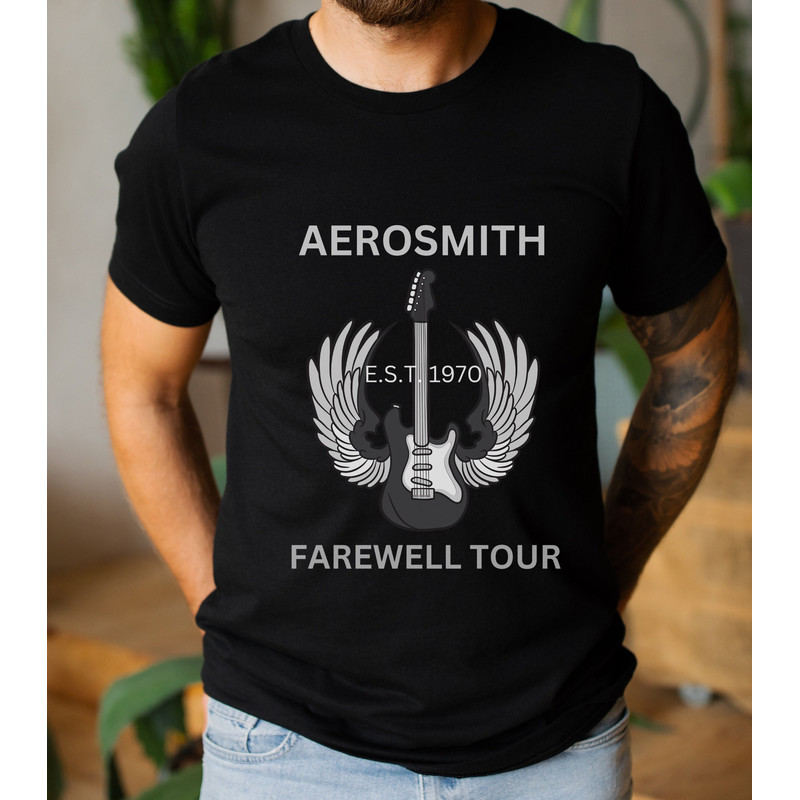 AEROSMITH PEACE OUT farewell Tour 2023, Aerosmith Farewell Tour T-Shirt, American Rock Band Shirt - 1.jpg