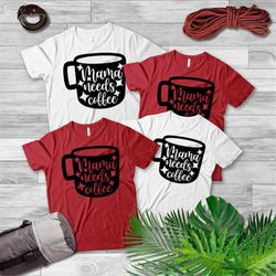 coffee lovers gift, weekend tee, gifts for mom,mama needs coffee shirt, tired as a mother, mom shirt, mama t-shirt, mama