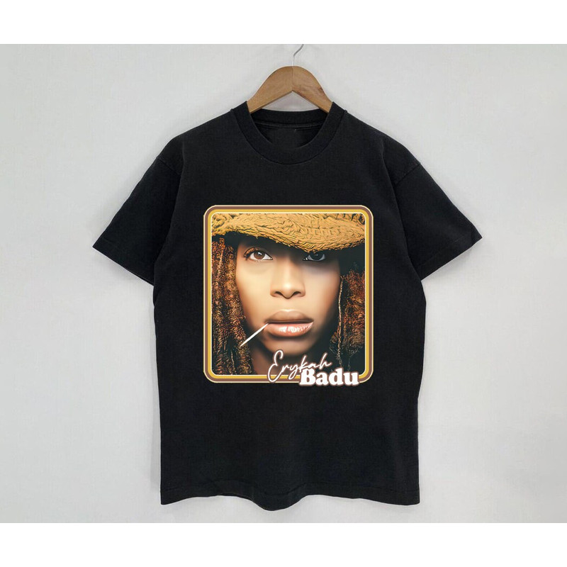 LIMITED BADU Vintage 90s Black Shirt, Badu Retro T- Shirt, Badu Shirt, America Album Singer Music T-shirt, Concert Fans Shirt - 1.jpg