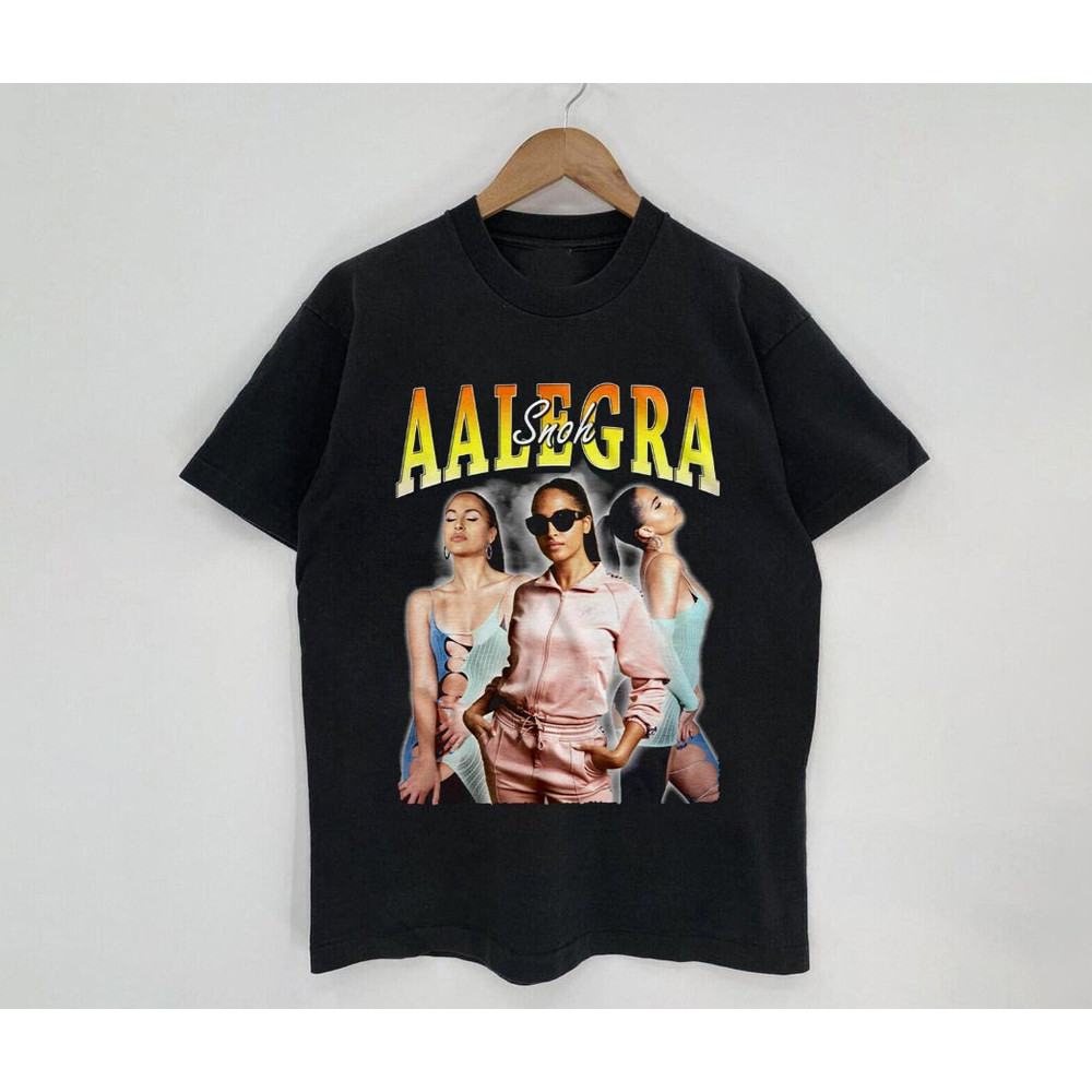 NEW Aalegra Vintage Shirt, Singer Aalegra Sexy Black T-Shirt, Retro Aalegra Shirt, Music Singer Rapper Shirt, Gift For Fan - 1.jpg