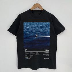 new s.z.a s.o.s album vintage shirt, sza bootleg 9