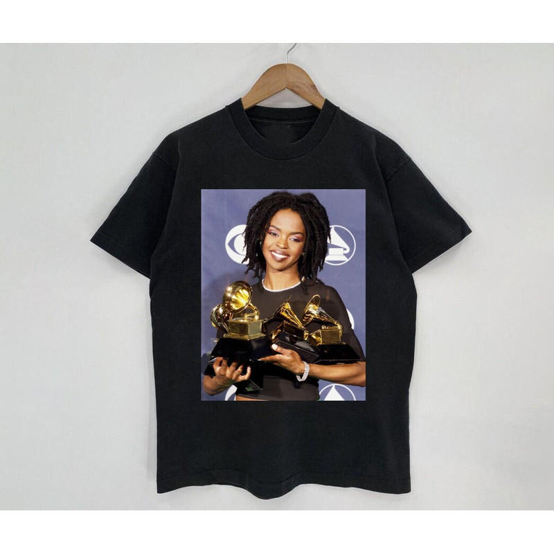 Vintage Bootleg Inspired Tee, The Famous Lauryn Singer Shirt, Lauryn Retro Art T- Shirt, Lauryn Shirt, Rapper Legend Singer Music T-shirt - 1.jpg