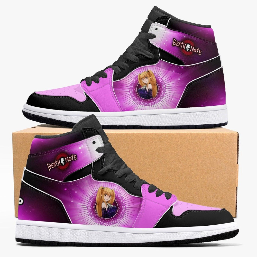 Death Note Misa JD1 Shoes, Sakata Gintoki Gintama Jordan 1 Shoes, Sakata Gintoki Gintama Sneaker Shoes