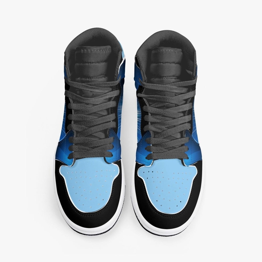 Death Note L Blue JD1 Shoes, Sakata Gintoki Gintama Jordan 1 Shoes, Sakata Gintoki Gintama Sneaker Shoes