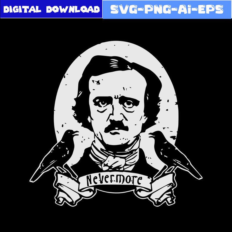 TAOSTORE-Edgar-Allan-Poe-SVG-Vintage-Horror-Movie-Literature.jpeg