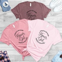 matching bridesmaid shirt, custom bridal shirt,flower girl shirt, cute flower girl idea, wedding shirt, flower girl wedd