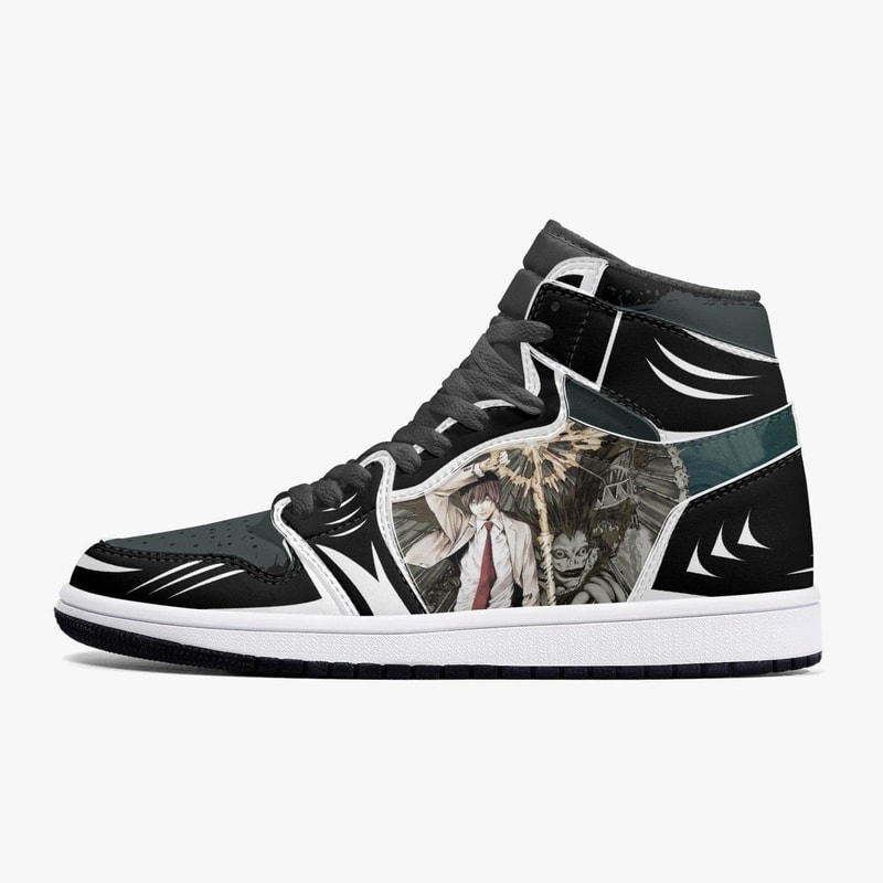 Death Note Light Yagami JD1 Shoes, Sakata Gintoki Gintama Jordan 1 Shoes, Sakata Gintoki Gintama Sneaker Shoes