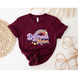 funny teacher shirt for teacher life difference maker shirt teacher appreciation gift teacher life shirt for teacher sch