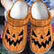 Pumpkin Face Harvest Personalised Crocs Clog Shoes.jpg