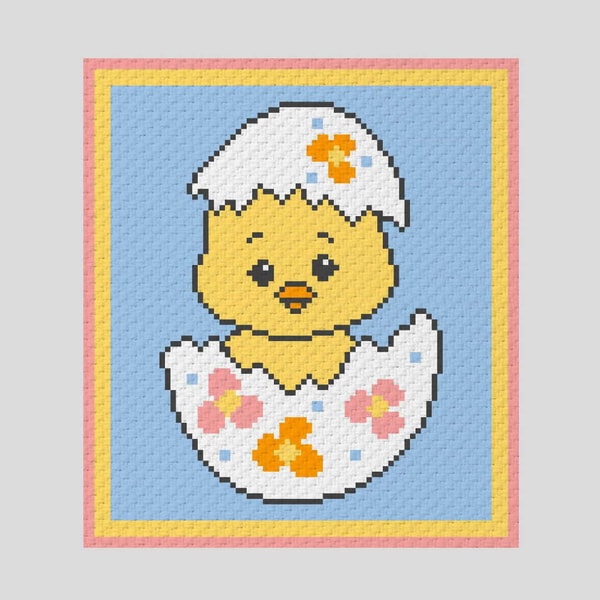 Crochet Corner to corner Chicken graphgan blanket pattern PD | Inspire ...