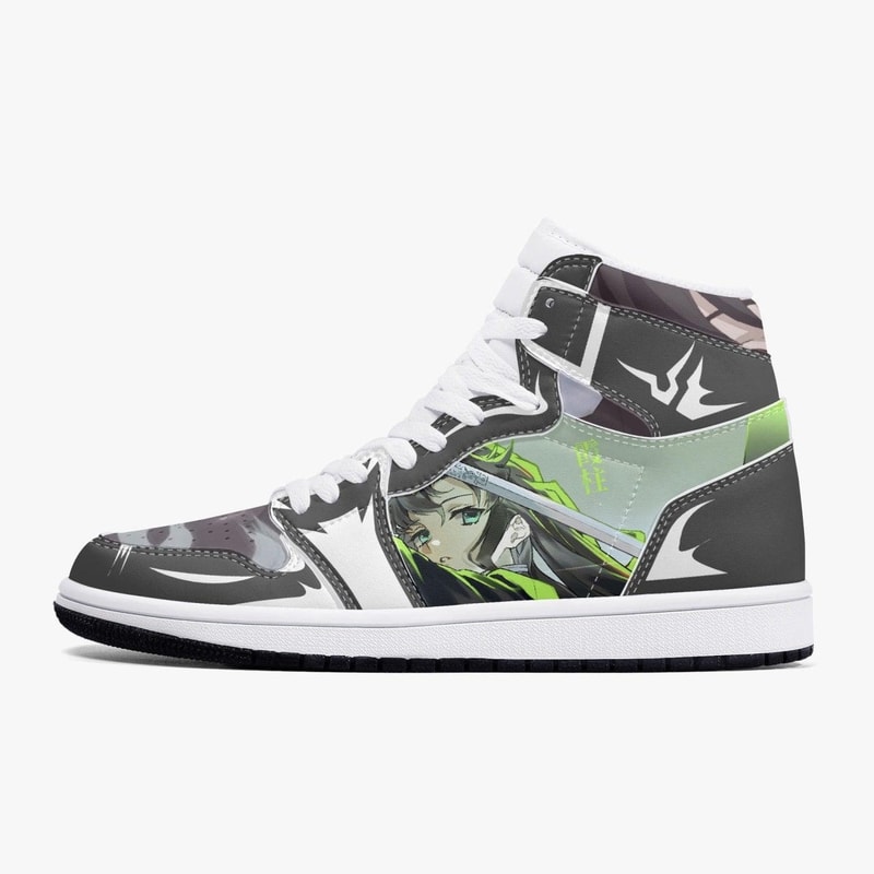 Demon Slayer Muchiro Tokito JD1 Shoes, Sakata Gintoki Gintama Jordan 1 Shoes, Sakata Gintoki Gintama Sneaker Shoes