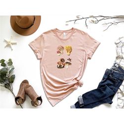 nature lover mushroom shirt for mushroom lovers tee botanical mushroom shirt aesthetic mushroom gift for nature lover te