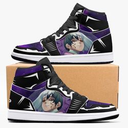 dr stone gen asagiri jd1 shoes, sakata gintoki gintama jordan 1 shoes, sakata gintoki gintama sneaker shoes