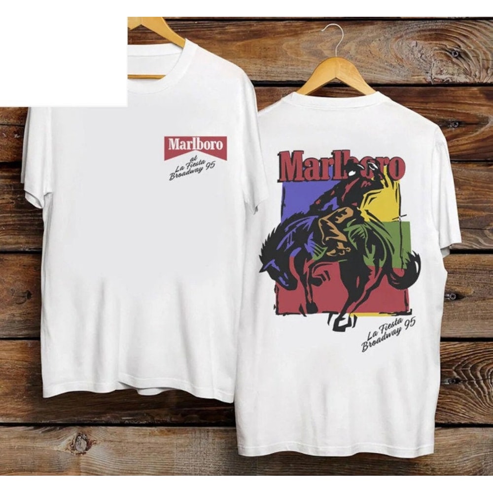 Marlboro Vintage 80s, Marlboro Cowboy Shirt, Marlb Inspire Uplift