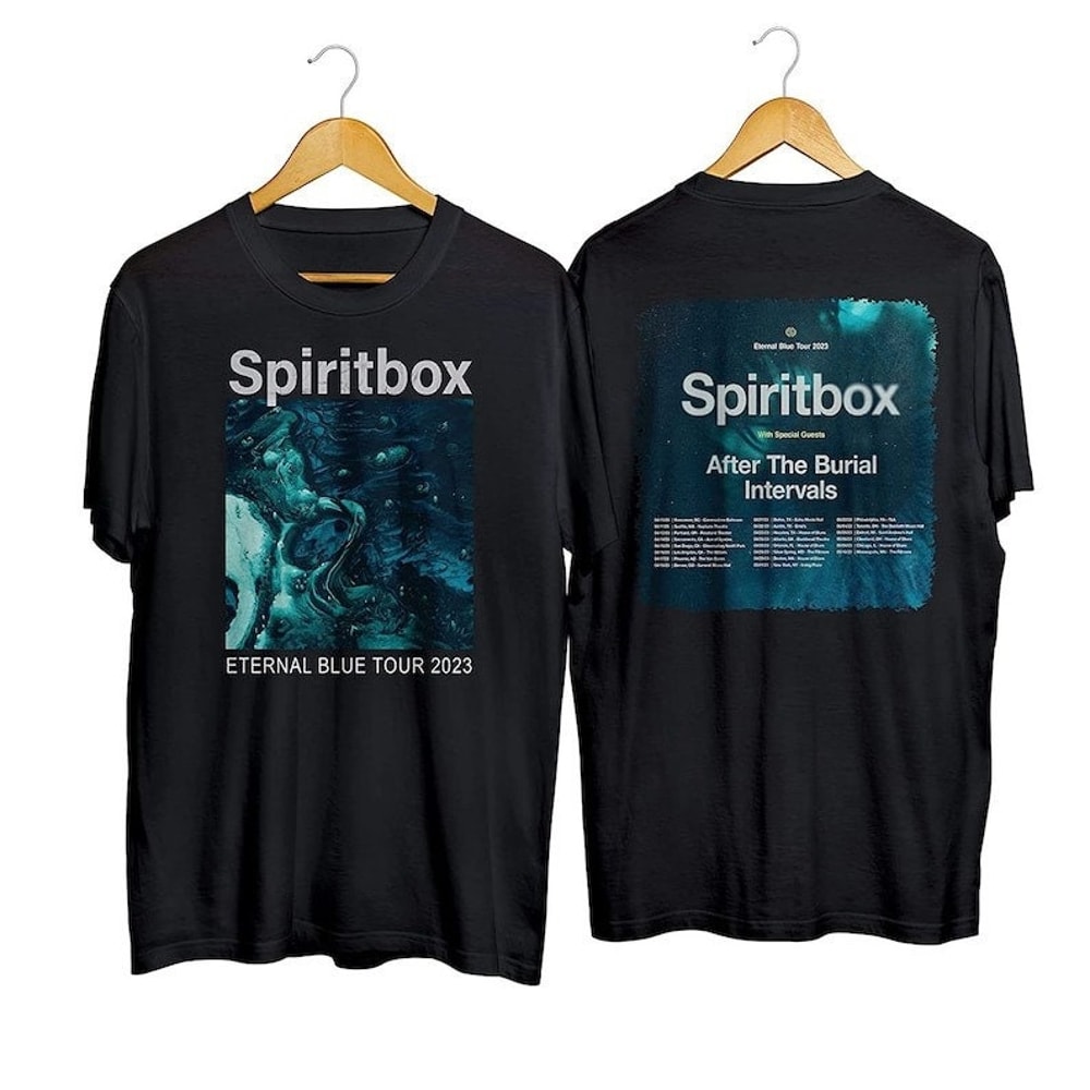 Spiritbox Eternal Blue Tour 2023 2 Sides Shirt,Spiritbox Shirt,Eternal Blue Album,Gift for Fan,Spiritbox Gift Shirt,Vintage Music T-Shirt - 1.jpg