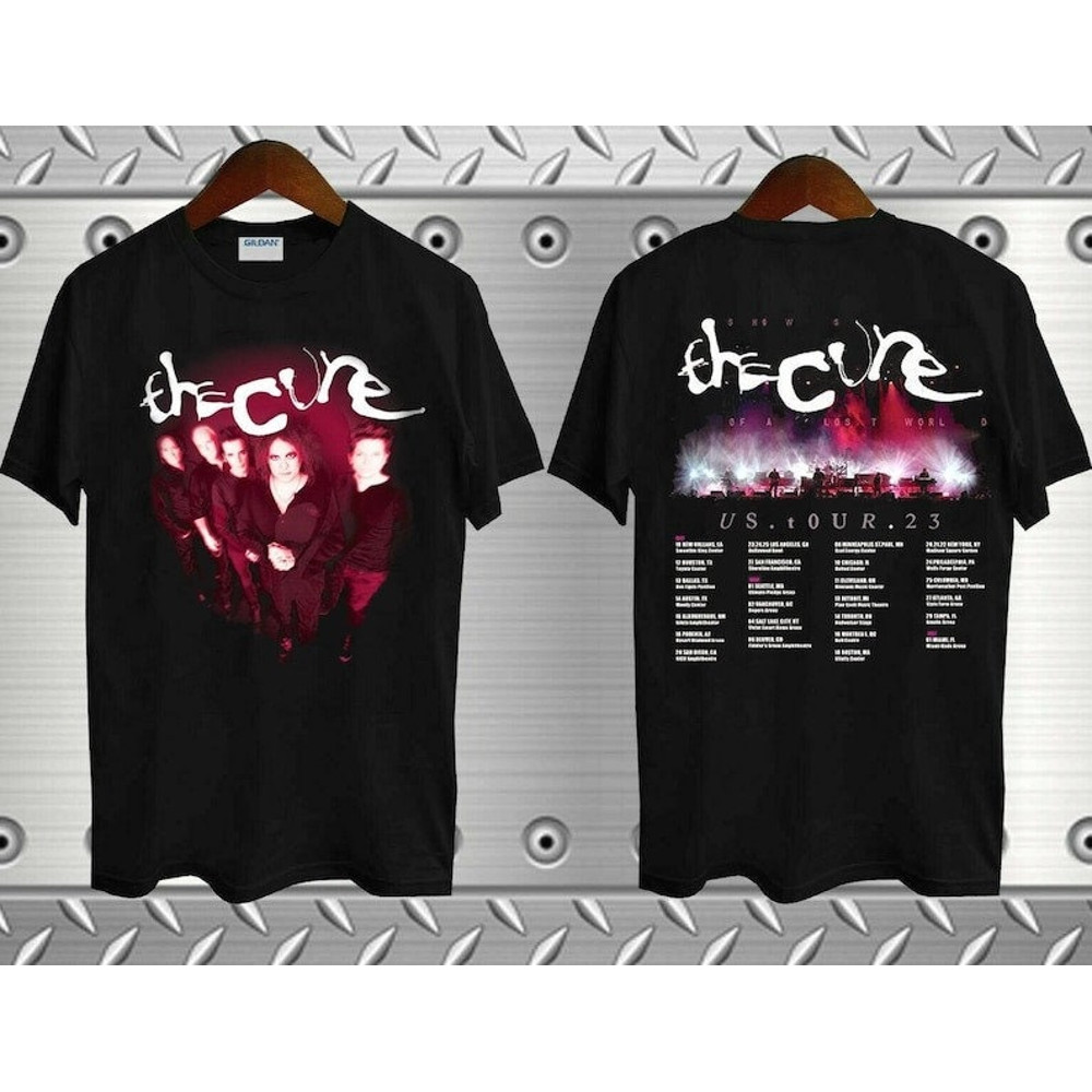 The Cure Shows of a Lost World Tour 2023 T-shirt, The Cure US Tour 2023 Sweatshirt, The Cure Graphic Shirt, 2023 Tour Concert - 1.jpg