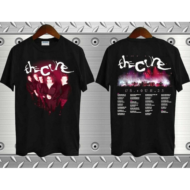 The Cure Shows of a Lost World Tour 2023 T-shirt, The Cure US Tour 2023 Sweatshirt, The Cure Graphic Shirt, 2023 Tour Concert - 1.jpg