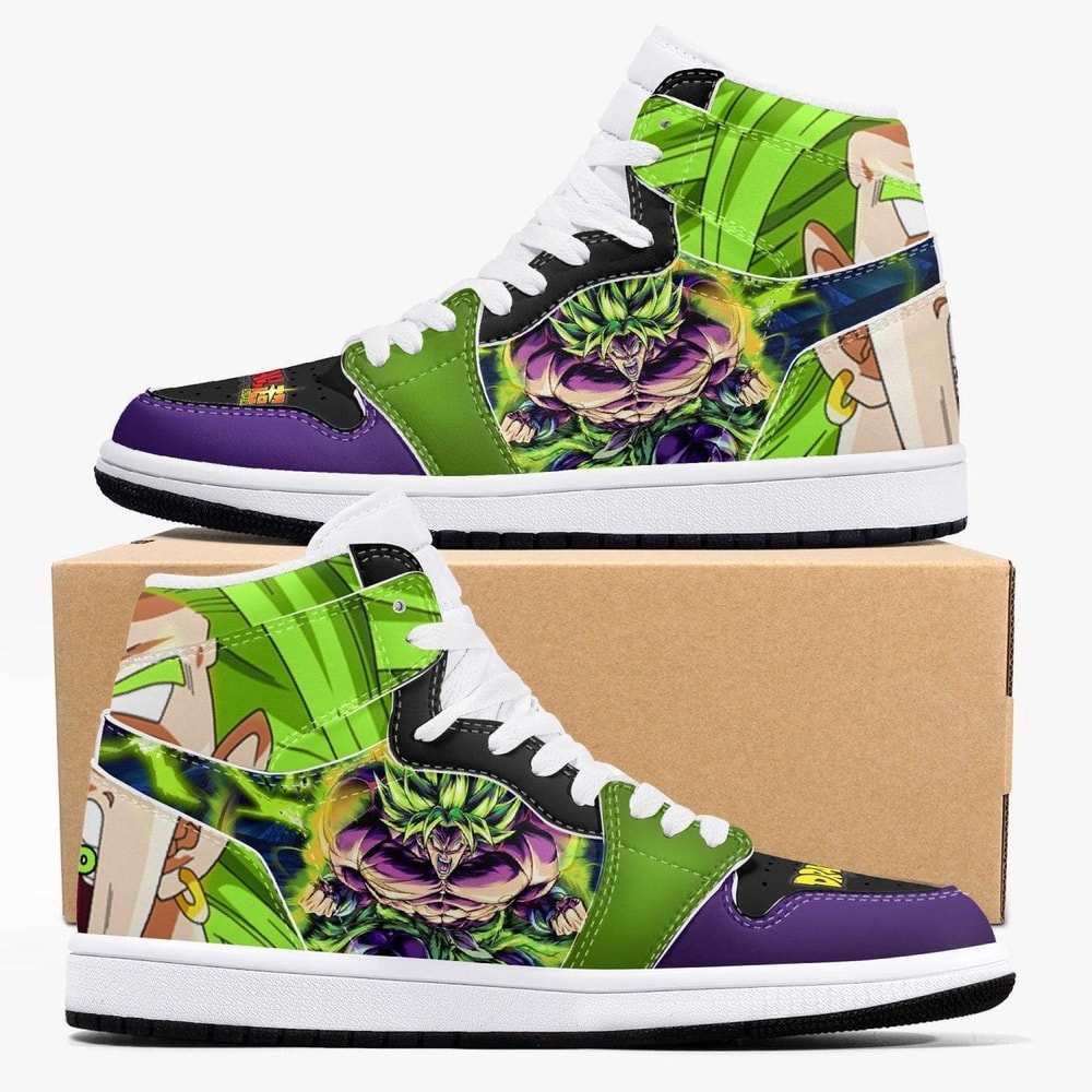 Dragon Ball Super Broly JD1 Shoes, Sakata Gintoki Gintama Jordan 1 Shoes, Sakata Gintoki Gintama Sneaker Shoes