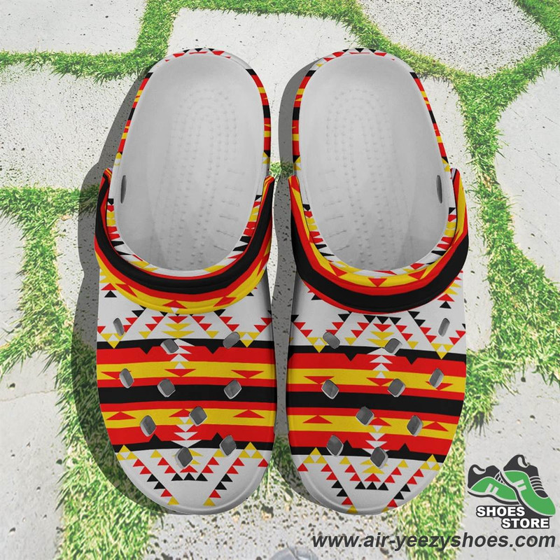 Visions of Peace Directions Muddies Unisex Crocs Shoes.jpg