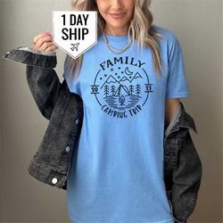 family camping trip shirt | 2023 family camping | girls road trip shirt | party shirt| road trip | vacation shirt  | fam