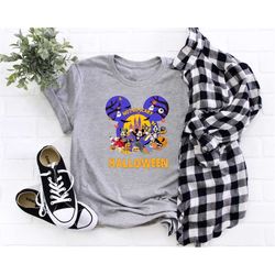disney halloween shirt, halloween family shirt, disney trip shirt, halloween party outfit, not so scary shirt, halloween