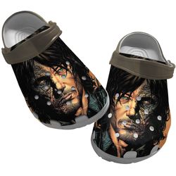 movie sandals, the walking dead crocs, the walking dead clog shoes unisex, the walking dead, movie crocs