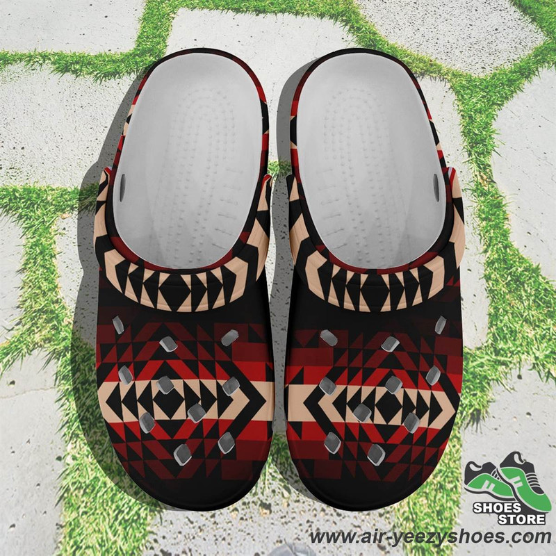 Black Rose Muddies Unisex Crocs Shoes.jpg