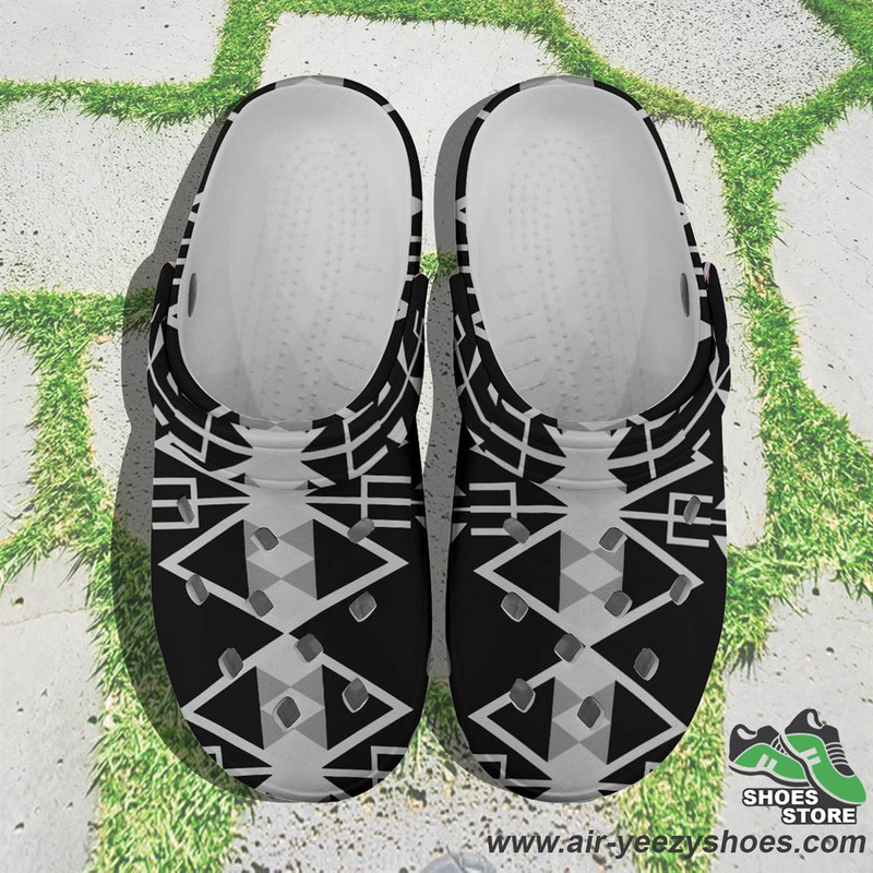 Sacred Trust Black Muddies Unisex Crocs Shoes.jpg