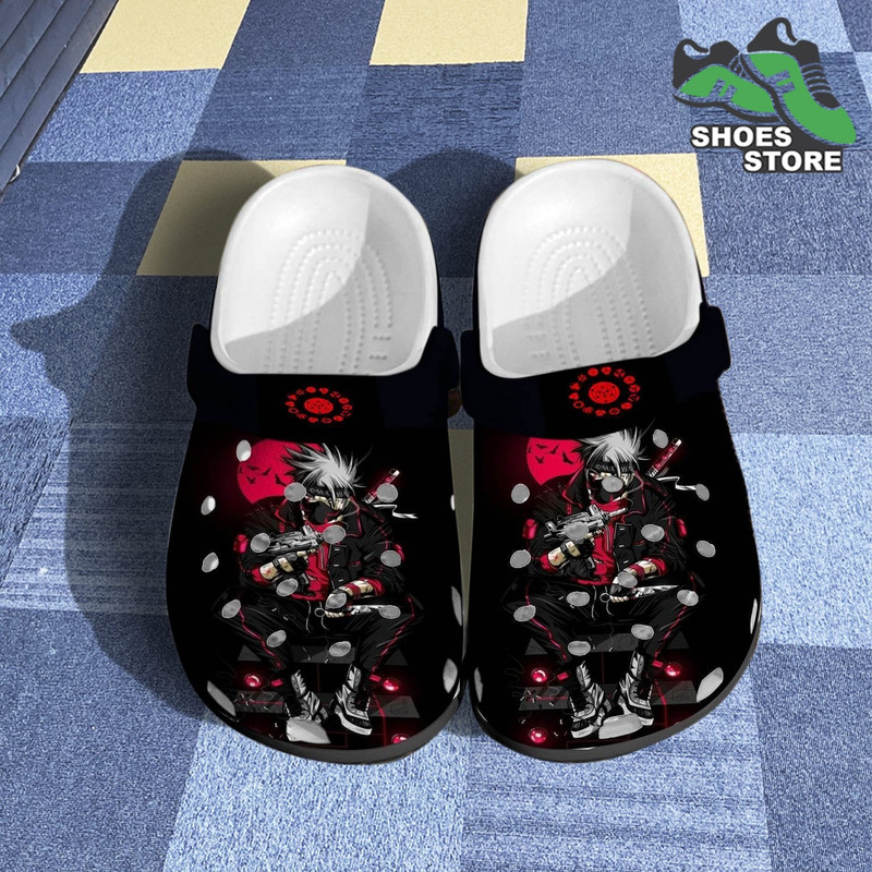 Kakashi Anime Crocs Clog Shoes.jpg