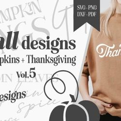 bundle svg thanksgiving fall shirt pod