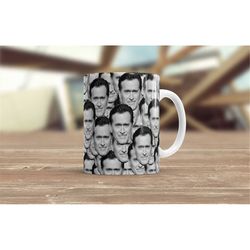 bruce campbell coffee cup | bruce campbell lover tea mug | 11oz & 15oz coffee mug