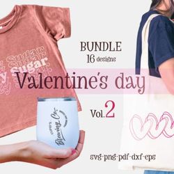 bundle svg valentines day retro shirt