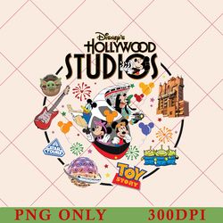 retro hollywood studios png, vintage disney hollywood studios png, hollywood studios trip png, disney family vacation
