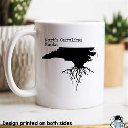 North Carolina Mug, North Carolina Gift, North Carolina Map, North Carolina Coffee Mug, NC State Mug, North Carolina Sta