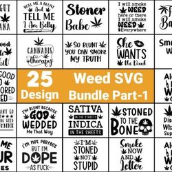 weed svg or sublimation bundle 25designs