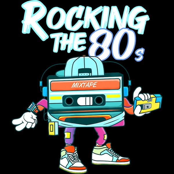 Retro 80s Rocking the 80s Mixtape Vintage Classic 1980s T-Shirt.jpg