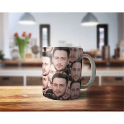 Aaron Taylor Johnson Coffee Cup | Aaron Taylor Johnson Lover Tea Mug | 11oz & 15oz Coffee Mug