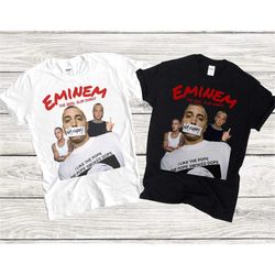 eminem vintage t-shirt, eminem shirt, eminem homage tshirt, eminem vintage 90s tee, eminem fan tees, slim shady, eminem