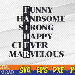 retro fathers day, fathers day svg, fathers day svg, best dad svg, eps, png, dxf, digital download