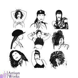 together again tour 2023 janet jackson silhouette svg file