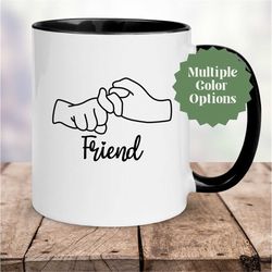 friends asl, asl gifts, sign language gifts, asl class gift, 11oz colorful mug