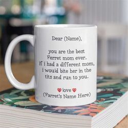 ferret gifts for women, ferret mom, ferret gifts, ferret mama mug, ferret mom gift, ferret mom gift mug for ferret owner