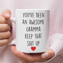 gramma gifts, funny gift for gramma, gramma mug, gramma coffee mug, gramma gift idea, gramma birthday gift, best gramma