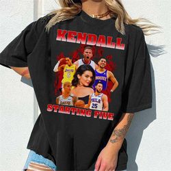 kendall starting five shirt loahaddian kendall jenner team shirt, kendall starting five tee shirt, hoodie, sweatshirt, l