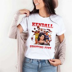 kendall jenner starting five t-shirt
