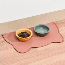 Pet Cat Mats Silicone Food Mat Universal Placemat For Dogs Cats Portable Foldable Anti-overflow Non-slip Waterproof Pet