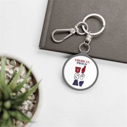 usa keychain, sign language keychain, asl keychain
