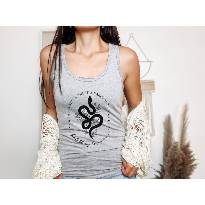 I Never Trust a Narcissist Lyric Tank-Top, Reputation Shirt, Taylor Swiftie, Reputation Era, Reputation, Reputation Merch, Swiftie Merch - 1.jpg