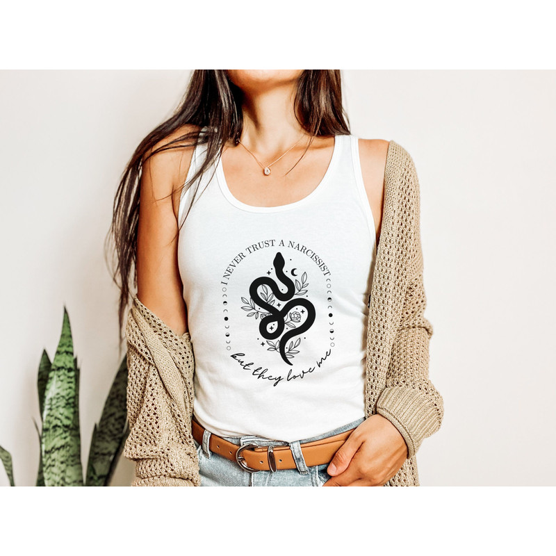 I Never Trust a Narcissist Lyric Tank-Top, Reputation Shirt, Taylor Swiftie, Reputation Era, Reputation, Reputation Merch, Swiftie Merch - 2.jpg